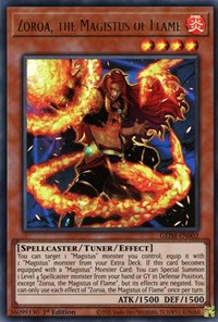 Zoroa, the Magistus of Flame [GEIM-EN002] Ultra Rare | Exor Games Bridgewater