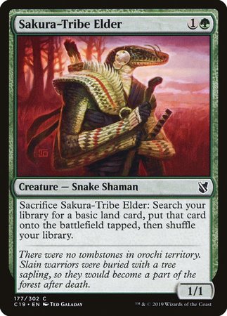 Sakura-Tribe Elder [Commander 2019] | Exor Games Bridgewater