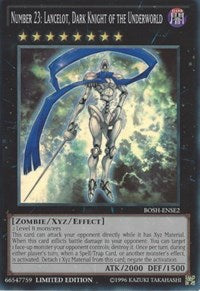 Number 23: Lancelot, Dark Knight of the Underworld [BOSH-ENSE2] Super Rare | Exor Games Bridgewater