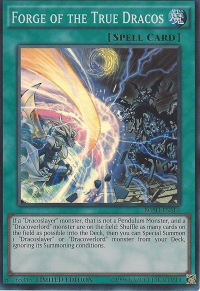 Forge of the True Dracos [BOSH-ENSE4] Super Rare | Exor Games Bridgewater