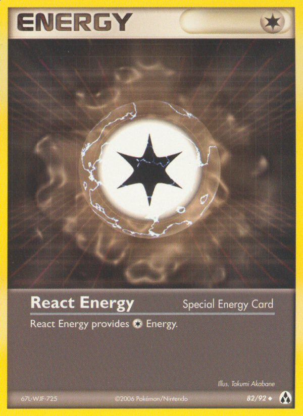 React Energy (82/92) [EX: Legend Maker] | Exor Games Bridgewater