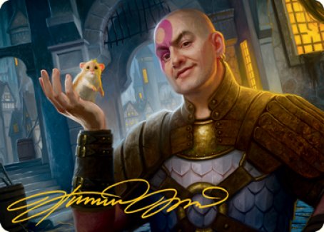 Minsc, Beloved Ranger Art Card (Gold-Stamped Signature) [Dungeons & Dragons: Adventures in the Forgotten Realms Art Series] | Exor Games Bridgewater