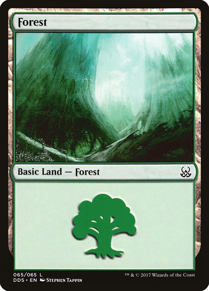Forest (65) [Duel Decks: Mind vs. Might] | Exor Games Bridgewater