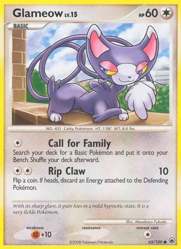 Glameow (65/100) [Diamond & Pearl: Majestic Dawn] | Exor Games Bridgewater