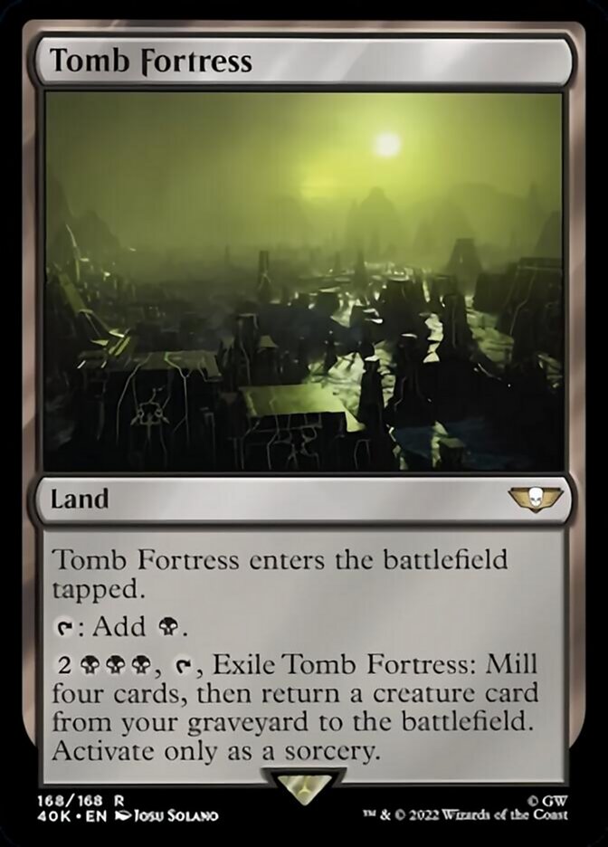 Tomb Fortress (Surge Foil) [Universes Beyond: Warhammer 40,000] | Exor Games Bridgewater