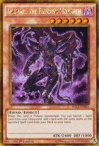 Angmarl the Fiendish Monarch [PGL3-EN001] Gold Secret Rare | Exor Games Bridgewater