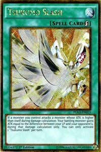 Tsukumo Slash [PGL3-EN013] Gold Secret Rare | Exor Games Bridgewater