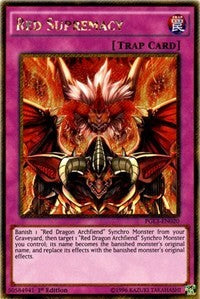 Red Supremacy [PGL3-EN020] Gold Secret Rare | Exor Games Bridgewater