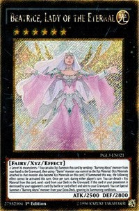 Beatrice, Lady of the Eternal [PGL3-EN021] Gold Secret Rare | Exor Games Bridgewater