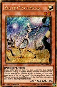 Kozmo Strawman [PGL3-EN028] Gold Secret Rare | Exor Games Bridgewater