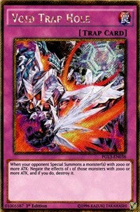 Void Trap Hole [PGL3-EN038] Gold Secret Rare | Exor Games Bridgewater