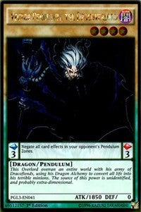 Vector Pendulum, the Dracoverlord [PGL3-EN041] Gold Rare | Exor Games Bridgewater