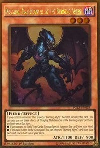 Draghig, Malebranche of the Burning Abyss [PGL3-EN053] Gold Rare | Exor Games Bridgewater