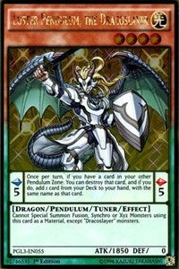 Luster Pendulum, the Dracoslayer [PGL3-EN055] Gold Rare | Exor Games Bridgewater