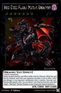 Red-Eyes Flare Metal Dragon [PGL3-EN078] Gold Rare | Exor Games Bridgewater