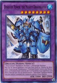 Dinoster Power, the Mighty Dracoslayer [OP01-EN010] Super Rare | Exor Games Bridgewater