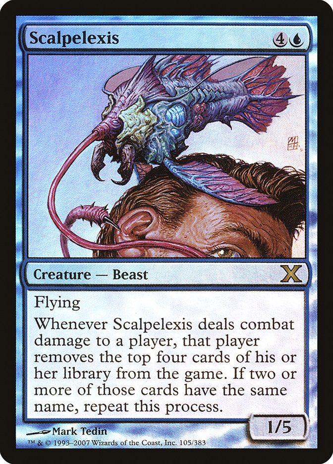 Scalpelexis (Premium Foil) [Tenth Edition] | Exor Games Bridgewater