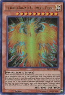 The Winged Dragon of Ra - Immortal Phoenix [MIL1-EN001] Ultra Rare | Exor Games Bridgewater