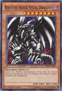 Red-Eyes Black Metal Dragon [MIL1-EN035] Common | Exor Games Bridgewater