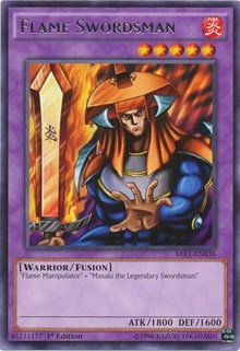 Flame Swordsman [MIL1-EN038] Rare | Exor Games Bridgewater