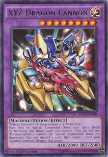 XYZ-Dragon Cannon [MIL1-EN040] Rare | Exor Games Bridgewater