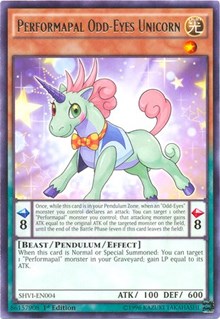 Performapal Odd-Eyes Unicorn [SHVI-EN004] Rare | Exor Games Bridgewater