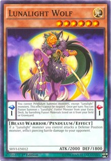 Lunalight Wolf [SHVI-EN012] Common | Exor Games Bridgewater