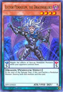 Lector Pendulum, the Dracoverlord [SHVI-EN023] Ultra Rare | Exor Games Bridgewater