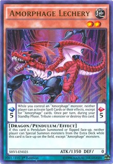 Amorphage Lechery [SHVI-EN025] Ultra Rare | Exor Games Bridgewater