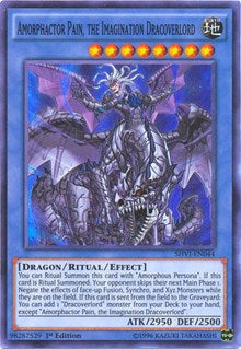 Amorphactor Pain, the Imagination Dracoverlord [SHVI-EN044] Super Rare | Exor Games Bridgewater