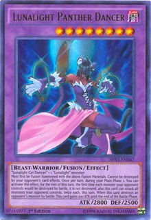 Lunalight Panther Dancer [SHVI-EN047] Ultra Rare | Exor Games Bridgewater