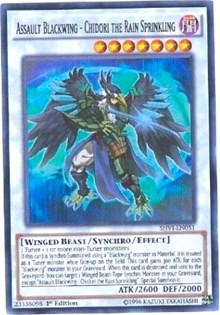 Assault Blackwing - Chidori the Rain Sprinkling [SHVI-EN051] Super Rare | Exor Games Bridgewater