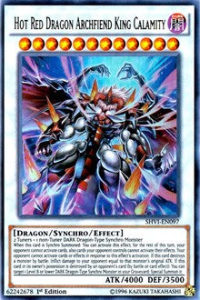 Hot Red Dragon Archfiend King Calamity [SHVI-EN097] Ultra Rare | Exor Games Bridgewater