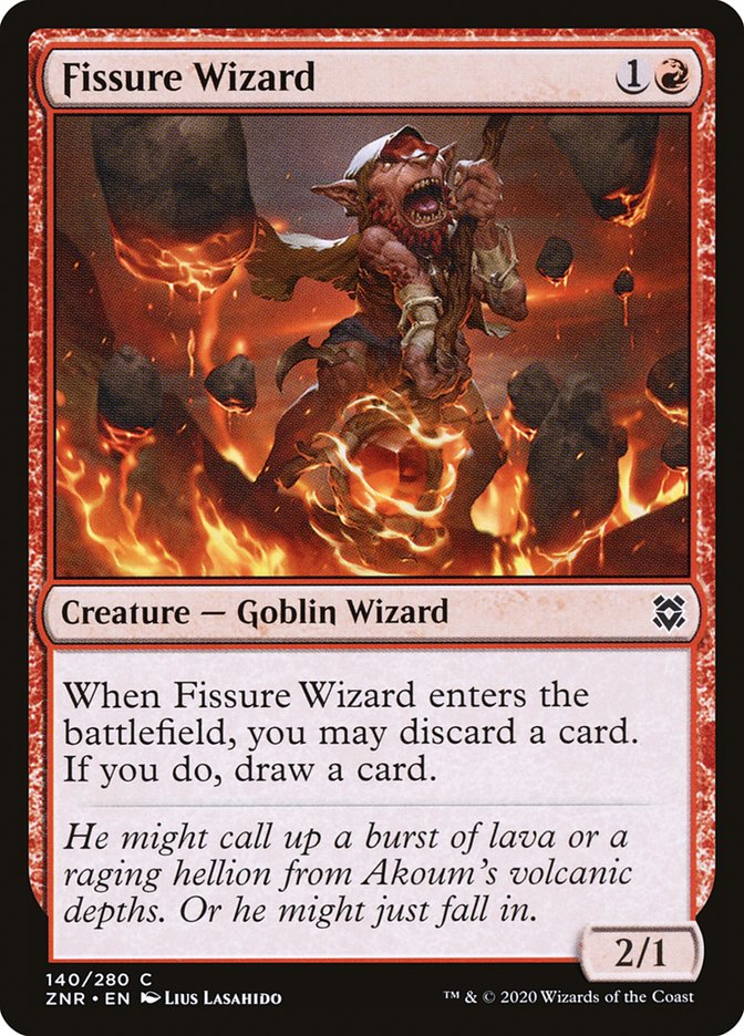 Fissure Wizard [Zendikar Rising] | Exor Games Bridgewater