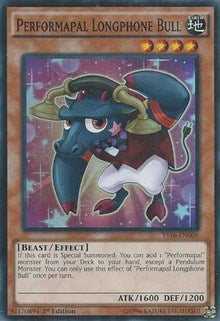 Performapal Longphone Bull [YS16-EN006] Super Rare | Exor Games Bridgewater