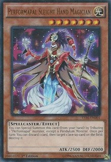 Performapal Sleight Hand Magician [YS16-EN001] Ultra Rare | Exor Games Bridgewater