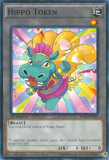 Hippo Token (Blue) [YS16-ENT03] Common | Exor Games Bridgewater