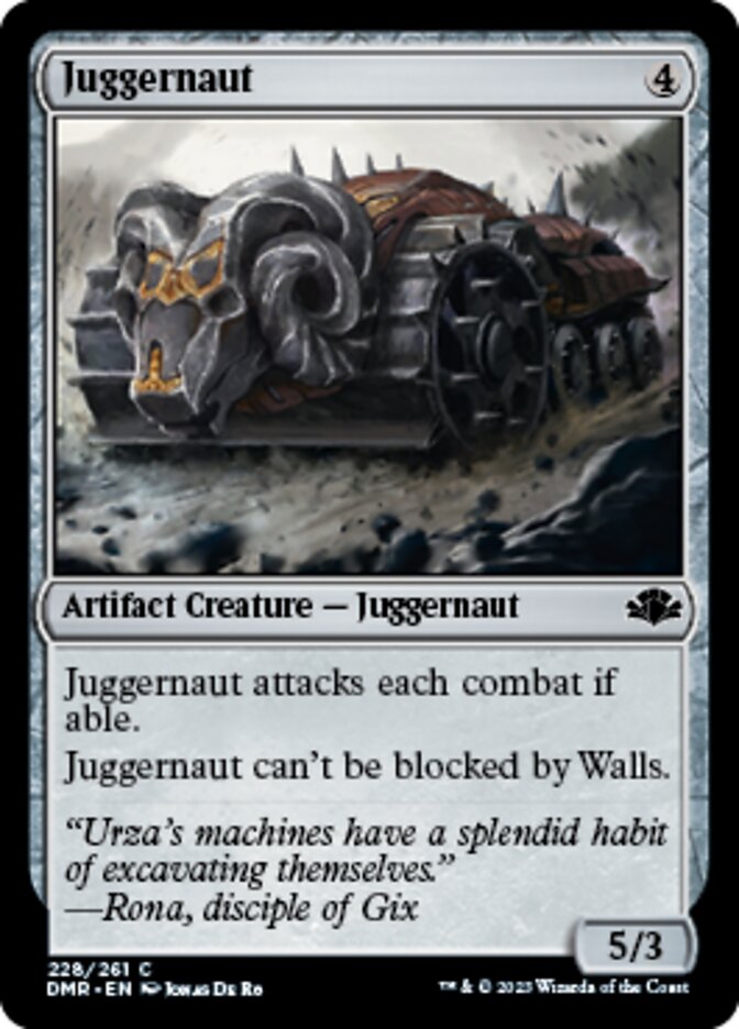 Juggernaut [Dominaria Remastered] | Exor Games Bridgewater