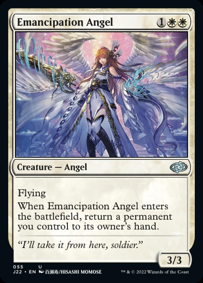 Emancipation Angel [Jumpstart 2022] | Exor Games Bridgewater