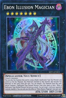 Ebon Illusion Magician [SHVI-ENSE1] Super Rare | Exor Games Bridgewater