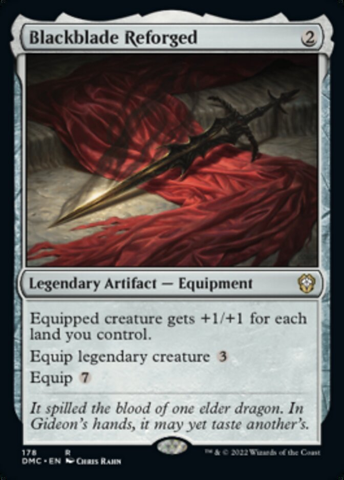 Blackblade Reforged [Dominaria United Commander] | Exor Games Bridgewater