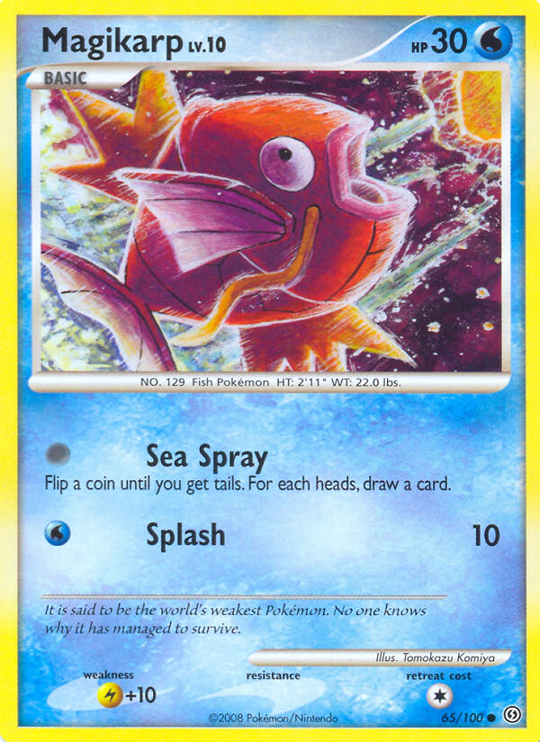 Magikarp (65/100) [Diamond & Pearl: Stormfront] | Exor Games Bridgewater