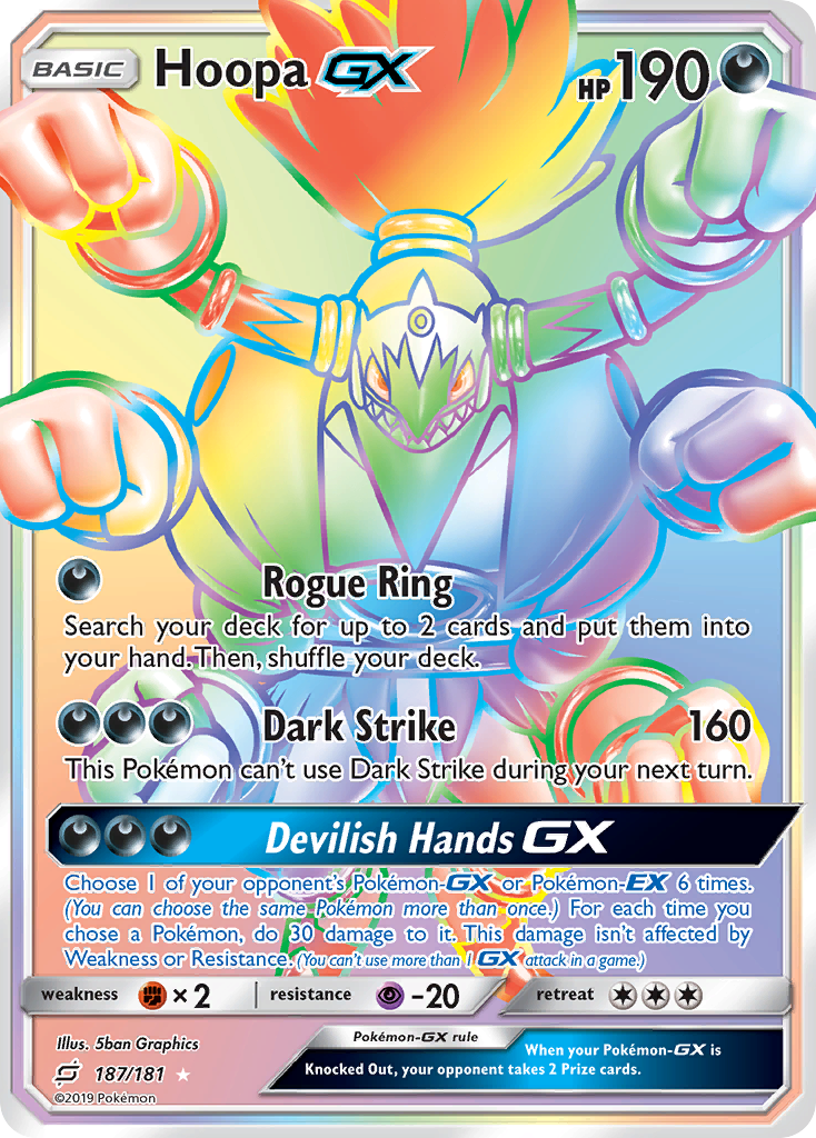 Hoopa GX (187/181) [Sun & Moon: Team Up] | Exor Games Bridgewater