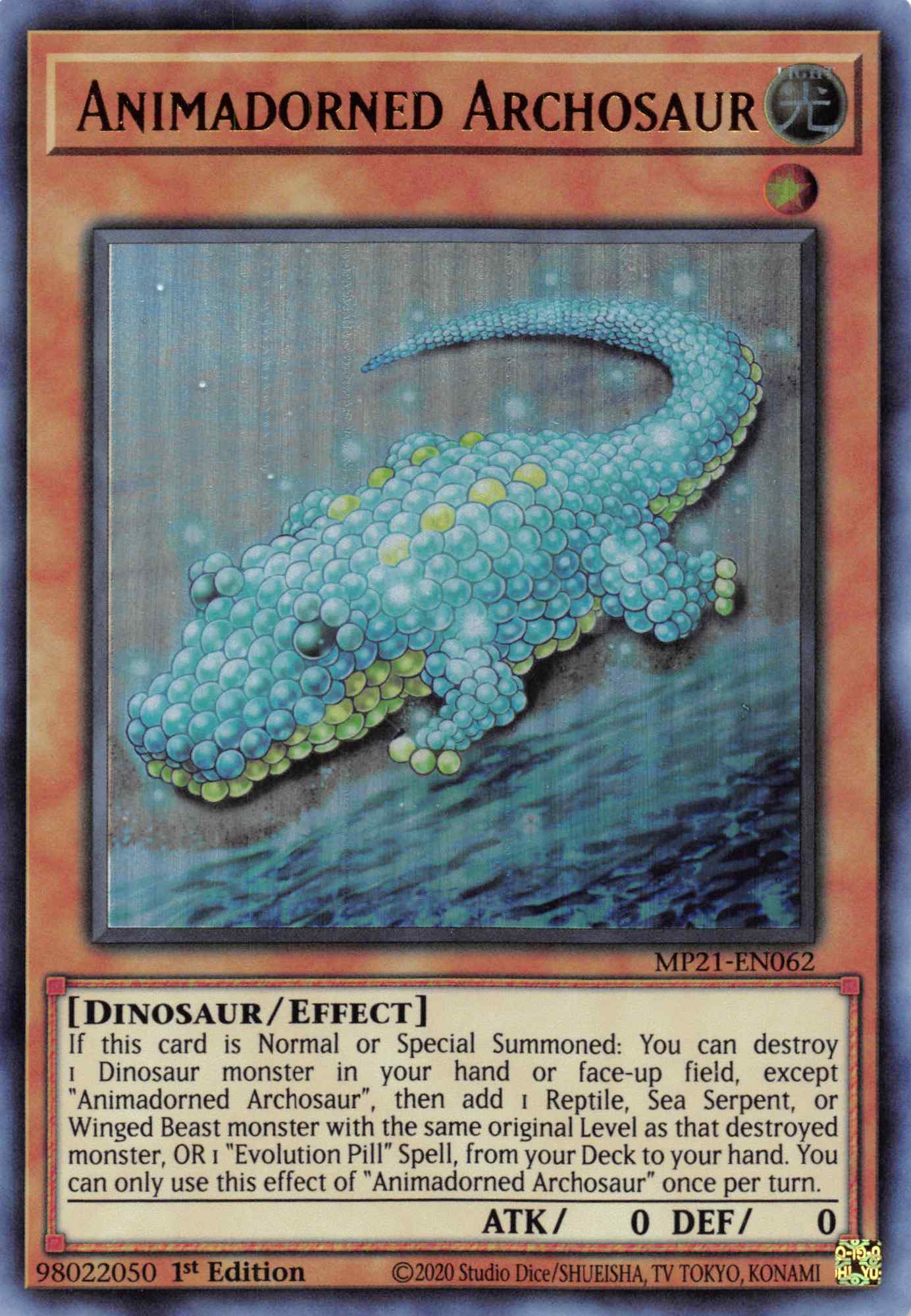 Animadorned Archosaur [MP21-EN062] Ultra Rare | Exor Games Bridgewater