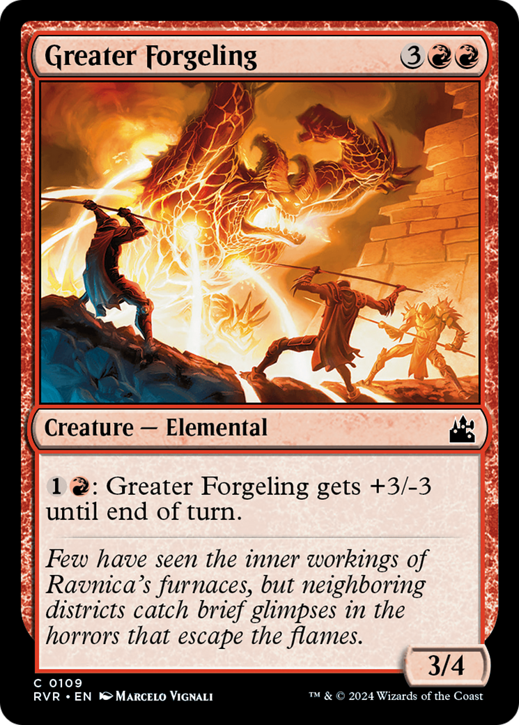 Greater Forgeling [Ravnica Remastered] | Exor Games Bridgewater