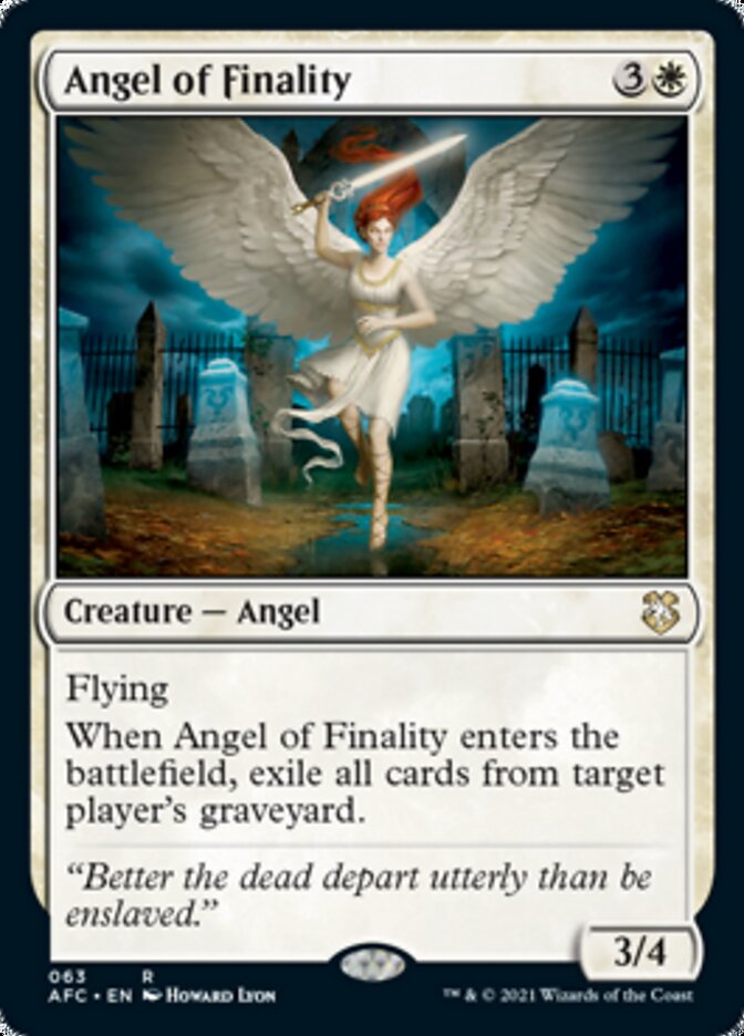 Angel of Finality [Dungeons & Dragons: Adventures in the Forgotten Realms Commander] | Exor Games Bridgewater