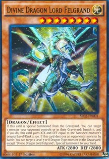 Divine Dragon Lord Felgrand [SR02-EN001] Ultra Rare | Exor Games Bridgewater