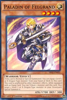 Paladin of Felgrand [SR02-EN003] Common | Exor Games Bridgewater