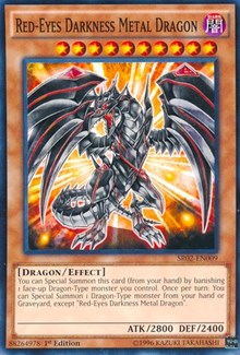 Red-Eyes Darkness Metal Dragon [SR02-EN009] Common | Exor Games Bridgewater