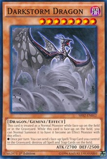 Darkstorm Dragon [SR02-EN012] Common | Exor Games Bridgewater